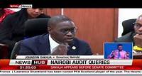 Nairobi audit queries: Governor Sakaja appears before Senate Committee