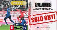 Tickets sold out for S'pore vs South Korea Jun. 6 rematch at National Stadium Overwhelming support. May 26, 2024, 07:49 PM