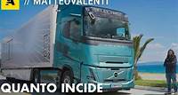 Quanto incide l'aerodinamica su un camion (elettrico o diesel)? Volvo FH Aero