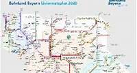 Bahnland-Bayern Liniennetzplan PDF | 386 kB © Bayerische Eisenbahngesellschaft mbH (BEG)