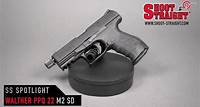 Walther PPQ 22 M2 SD 22lr Pistol - Shoot Straight Spotlight