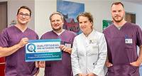 MRE-Qualitätssiegel NRW Als erste und bislang einzige Klinik in Bochum erhält das Universitätsklinikum Knappschaftskrankenhaus Bochum das neue MRE-Qualitätssiegel des Landes NRW