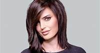 22 Medium Layered Haircuts with Side Bangs for a Chic Combination