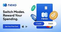 Nexo Card – Your Crypto Card with 2% Cashback • Nexo