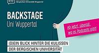 "Backstage Uni Wuppertal": Third podcast episode online