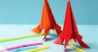 Origami Rakete basteln | Video Anleitung