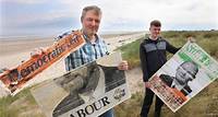 Concerns loose election posters are polluting marine environment Dublin environmentalist Brian Bolger has been unearthing decades-old campaign posters from the sand around Dublin’s protected Bull Island
