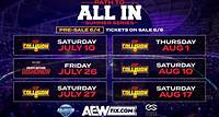 AEW Partners With City of Arlington For AEW Path To All In Summer Series