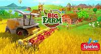 Farmleben pur Big Farm Übernehmen Sie die Verantwortung über eine Farm und bepflanzen Sie Äcker, züchten Sie Tiere, errichten Sie Gebäude sowie Dekorationen für die Farmbewohner.