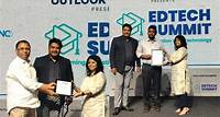 Dr. NLN Reddy Advisor CDC & Prof. A. Rajinikanth HOD IT received Outlook Business Edtech Award for extraordinary & immense…