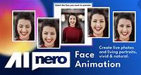 Animate photos: online face animator, free animate face by Nero AI