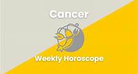 Cancer Weekly Horoscope Prediction - Mon, Oct 09, 2023 - Sun, Oct 15, 2023