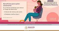 Leche materna genera anticuerpos y defensas contra enfermedades en la persona recién nacida