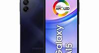 Smartphone Samsung Galaxy A15 6,5" 128GB Azul Escuro 4G 4GB RAM Câm. Tripla 50MP + Selfie 13MP 5000mAh Dual Chip