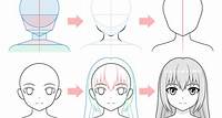 How to Draw an Anime Face (Structure & Proportions)