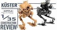 Construction / Video review: 1/35th scale ARTPLA Küster from Kaiyodo