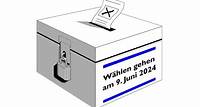 Europawahl und Kommunalwahlen am 9. Juni 2024 Abschließende Hinweise zur Erteilung von Wahlscheinen und zur Ausübung der Briefwahl