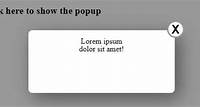 A Very Simple Popup Box - HTML, CSS, JavaScript