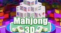 Mahjong 3D Spiele 40 Level (mit Zeitlimit und ohne) in diesem Mahjong Spiel in 3 Dimensionen.
