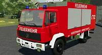 LS22: Mercedes-Benz LK917F GW-U v 1.0.0.0 Feuerwehr Mod für Landwirtschafts Simulator 22
