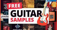 1,000 Free Guitar Samples [600MB] 20 Free Guitar Sample Packs