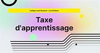 Taxe d’apprentissage