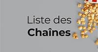 La liste des chaînes TV disponibles avec votre Freebox