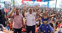 Ao lado do prefeito e do vice, primeira-dama promove mais uma edição da Caravana Flores de Maio com grande público em Joaquim Gomes
