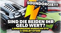 JP Performance - Sind die beiden ihr Geld wert? | Huracan STO & Shelby GT500 + Soundorgie!