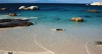 Praia na África do Sul