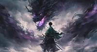Samurai Boss Fight Fantasy Dragon Live Wallpaper - MoeWalls