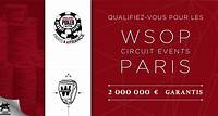 Qualifications WSOP Circuit Events - Paris