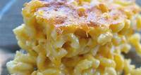 Baked Southern Macaroni and Cheese Casserole Recipe