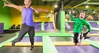 Trampolines Come and bounce off the walls–we have thousands of square feet of trampolines!