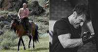 Putin & Macron: Echte Kerle? 2009 machte Putin einen hoch zu Ross auf Kosake, heute macht Macron mit Boxhandschuhen einen auf Rocky. Alice Schwarzer über „echte Männer“.