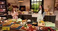 In the Kitchen with Drew Barrymore and Brunch with Babs TikToker Barbara Costello, also known as Brunch with Babs, heads into the kitchen with Drew and Laura Prepon to show them how to make a bacon, gruyere, and veggie frittata that’s perfect for Mother’s Day!