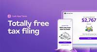 Free Tax Filing - Cash App Taxes