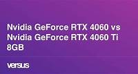 Nvidia GeForce RTX 4060 vs Nvidia GeForce RTX 4060 Ti 8GB: Qual a diferença?