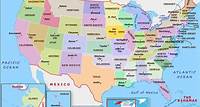 US Map - United States of America (USA) Map | HD Map of the USA to Free Download
