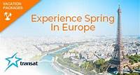 Transat Vacations’ Europe Sale Transat Spring Vacations