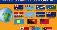 Liste des pays d'Océanie et leur capitale