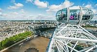 Billet pour le London Eye Avec ce billet pour le London Eye, profitez d'une vue panoramique de Londres depuis la plus haute grande roue d'Europe. Une expérience unique !