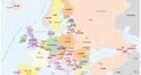 Cartes de l'Europe et informations sur le continent Européen