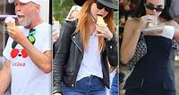 Yummy Yummy Chow Down! 40 Celebrities Caught On Camera Eating