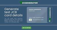 JCB Credit Card Generator 2023 [UPDATED] - VCCGenerator