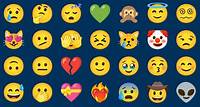 Emojis: 😃 Smileys & Emotions