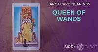 Queen of Wands Tarot Card Meanings | Biddy Tarot