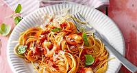 Spaghetti aglio olio e scampi von fruechtemuesli| Chefkoch