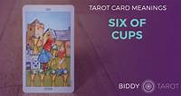 Six of Cups Tarot Card Meanings | Biddy Tarot