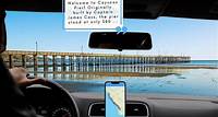 Smartphone-Fahrtour zwischen Santa Maria und Monterey 'Big Sur'